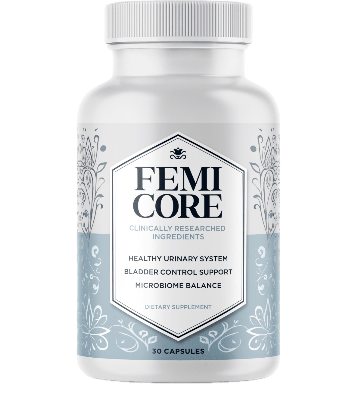 FemiCore 1 bottle, 30-day supply — women's bladder control and urinary support supplement